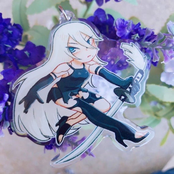 Nier 2.5 inch charms (2B, A2, 9S) picture