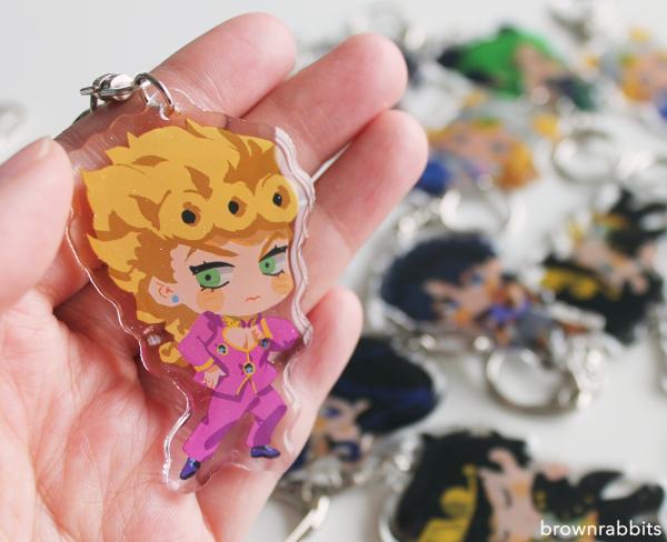 JoJo's bizarre adventure Keychains picture