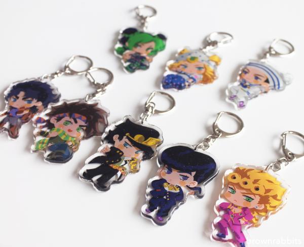 JoJo's bizarre adventure Keychains picture