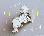 Angel Bunny Enamel Pin