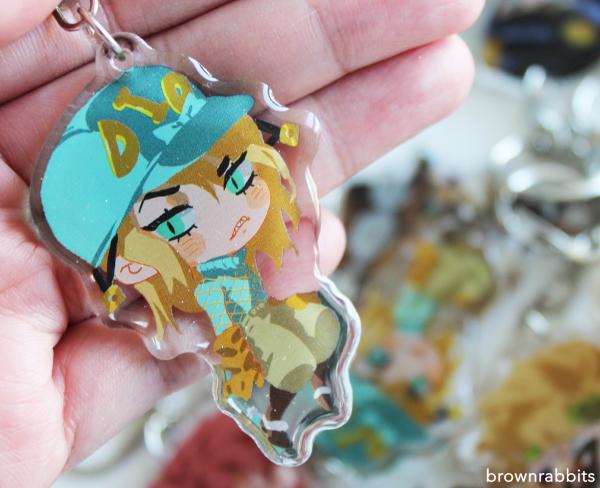 JoJo's bizarre adventure Keychains picture