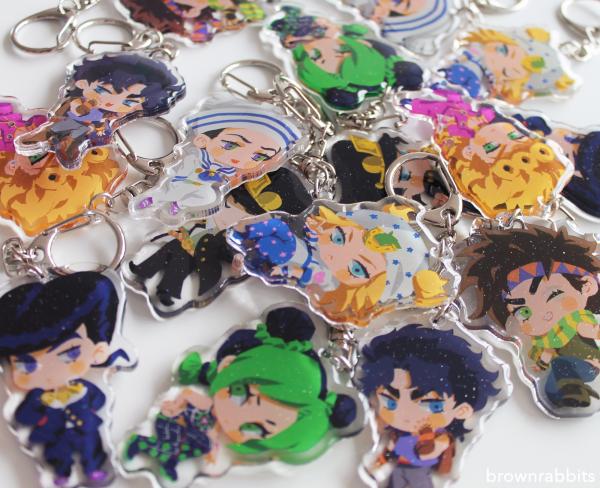 JoJo's bizarre adventure Keychains picture