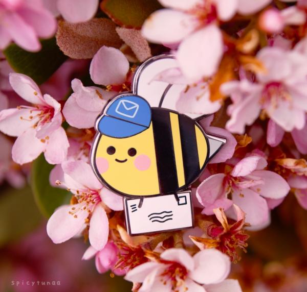 Deliver Bee Enamel Pin