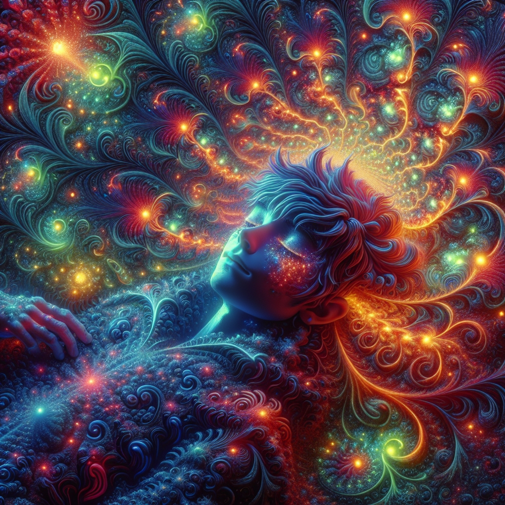Psychedelic Fractals & Hybrids for ChromaDepth 3D Glasses picture