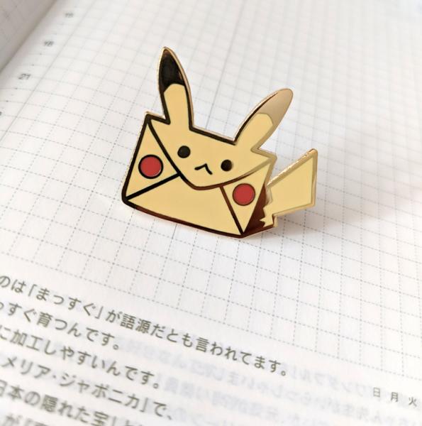 Pikaletter pin picture