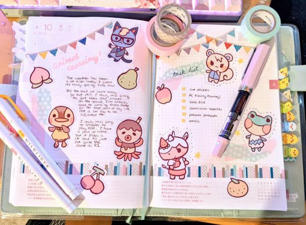 Animal Crossing Sticker Sheet picture