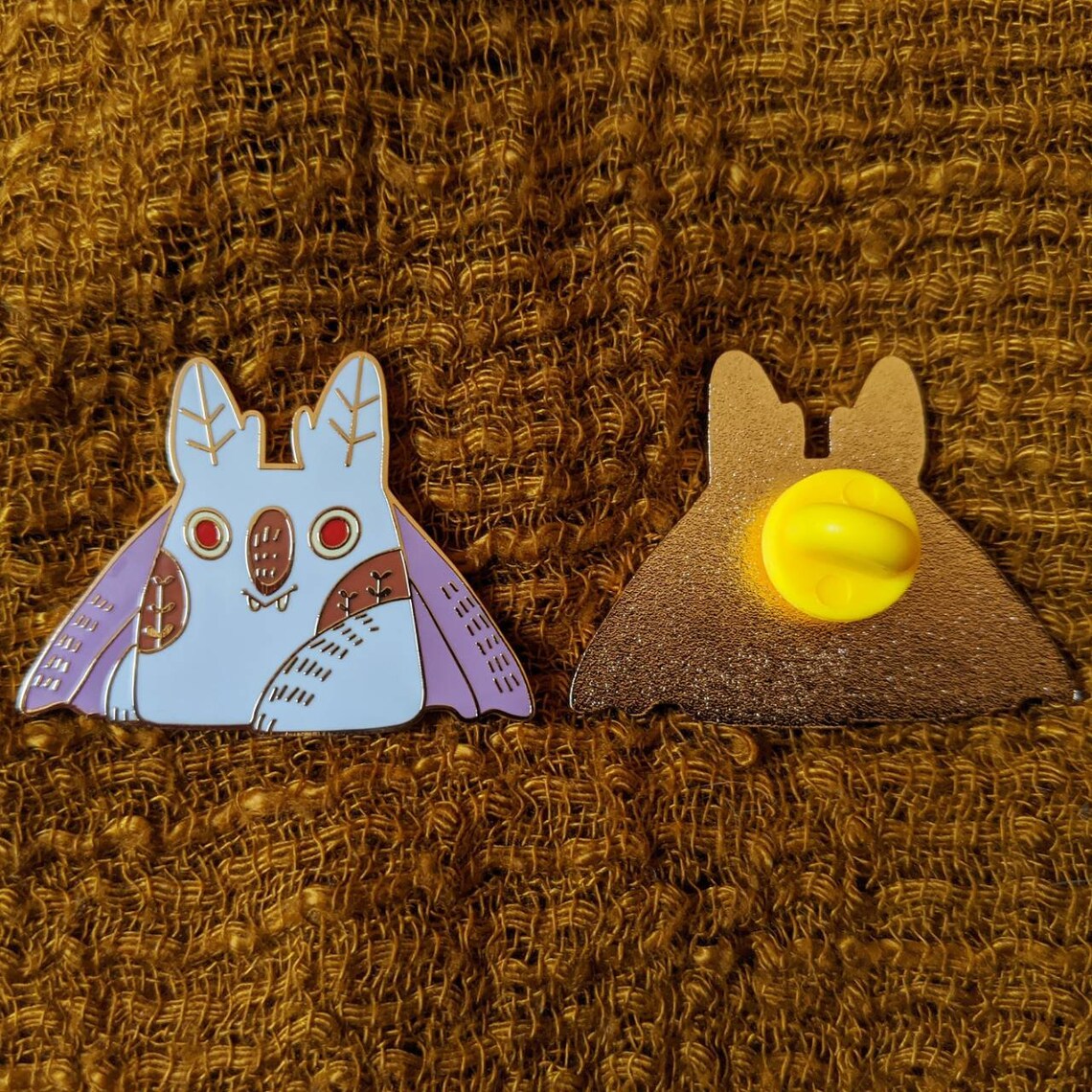 Ill-Begotten Bat: Night Edition Hard Enamel Pin picture