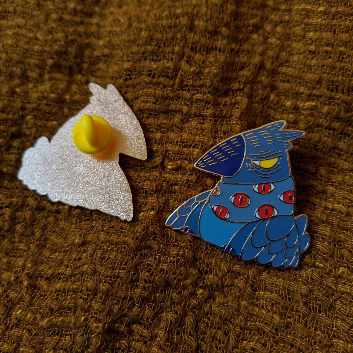 Classic Crow "From the Woodlands" Enamel Pin picture