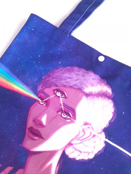 Spectrum Tote Bag | Stars & Galaxy | Third Eye picture