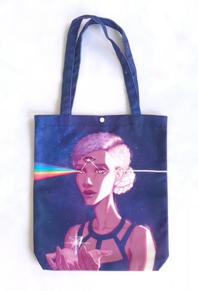 Spectrum Tote Bag | Stars & Galaxy | Third Eye
