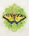 NC Swallowtail Butterfly Mandala