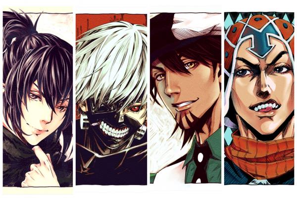 Choose 2 Fan Art Prints - Yuri, Kotetsu, Alucard, Kaneki, Mista, Nezum