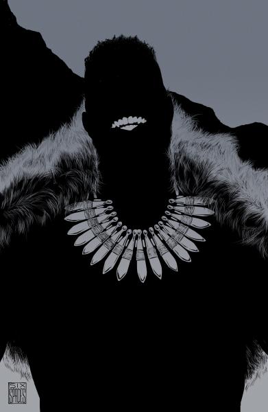 Set of 2 BLACK PANTHER 11x17" prints M'Baku Killmonger CLEARANCE picture