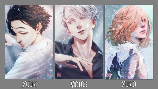 Choose 2 Yuri on Ice Small Prints 5.5x8.5" Victor Yurio Yuri picture