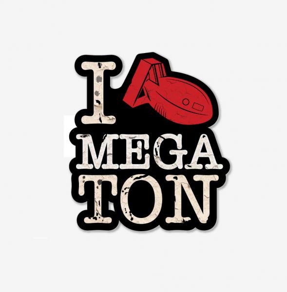 I Bombed Megaton - Fallout Themed Sticker