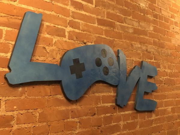 [XXL] Gaming Love - Home Decor- Personalized Nerdy Gifts picture