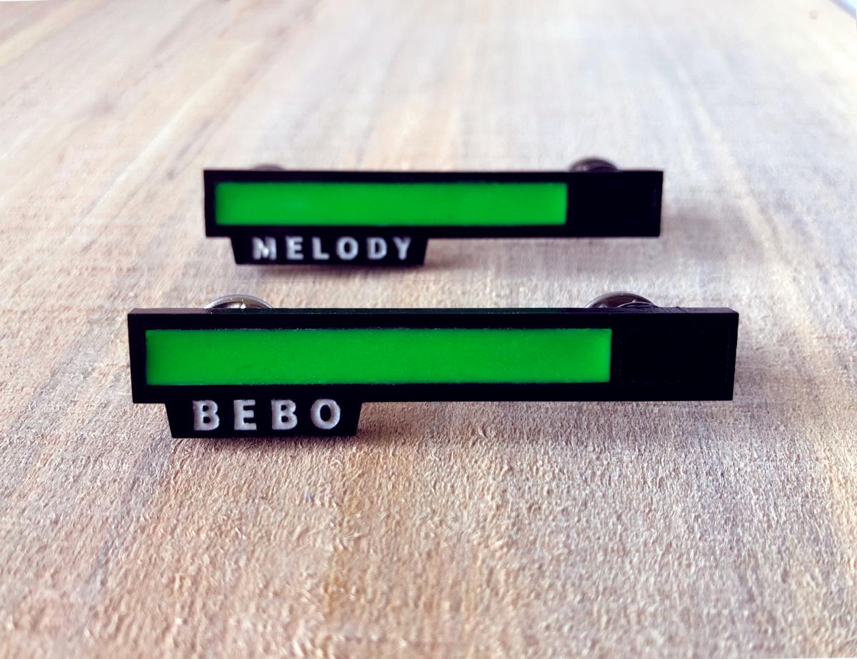 Personalized Glowing Life Bar - Nerdy Gifts - Great for Gamer Tags picture