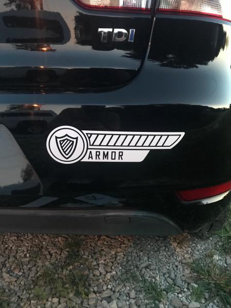 Vehicle Damage Transfer Sticker picture