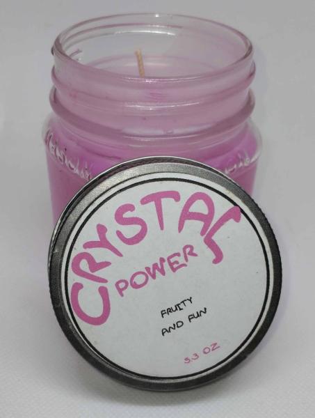 Crystal Power Candle