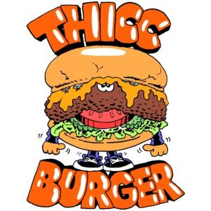 THICC Burger logo